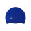 Dark Blue Silicone Swimming Cap - Solid Color, Dots 4