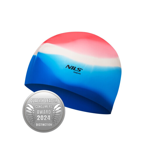 Multicolor siliconen badmuts - maat voor volwassenen 1
