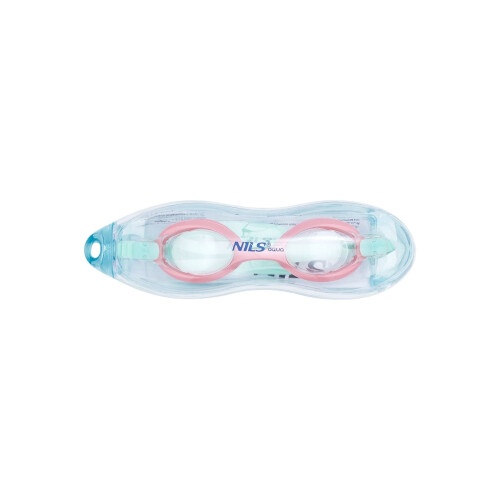 Junior zwembril, mint/roze, anti-condens lens 2