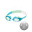 Junior Schwimmbrille, Blau, Antibeschlag, UV-Schutz 3