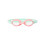 Junior zwembril, mint/roze, anti-condens lens 5