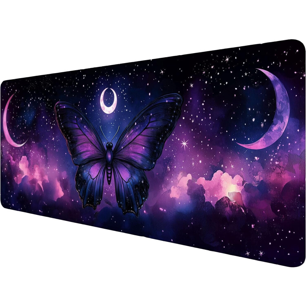 Butterfly Gaming Desk Mat 31.5 X 11.8 In 9450273239361