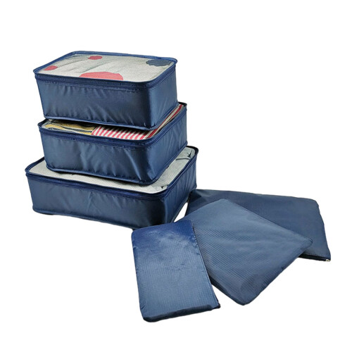 Navy Compression Pakkauskuutiot Setti 6kpl 1