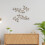 Metal Leaf Wall Art Olive Tree Branch 12x6 Inch 5