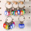 Plastic Key Tags for Hotel Room Numbers and Luggage 5