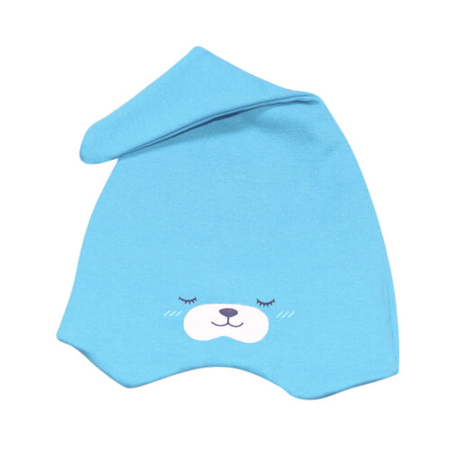 Bonnet bébé noué pour 0-6 mois – Bonnet d'hiver doux 1
