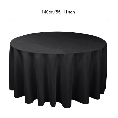 Watermelon Red Textured Round Tablecloth Water-Resistant 60 2
