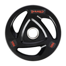 10 kg Black Olympic Weight Plate