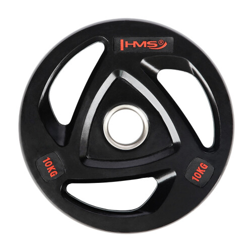 10 kg Black Olympic Weight Plate