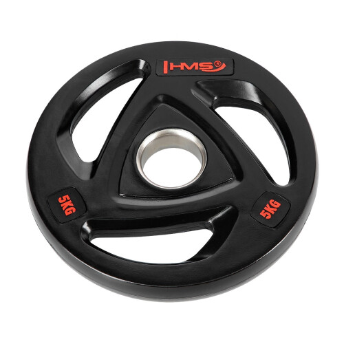 5 kg Black Olympic Weight Plate 1