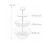 3-Tier Wire Fruit Bowl Stand - Round, Air-Circulating Design 4
