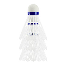 Nylon shuttlecocks, 3-pack, duurzaam ontwerp