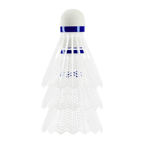 Nylon shuttlecocks, 3-pack, duurzaam ontwerp