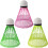 Nylon Shuttlecocks, Multicolor, 3 Pack 2