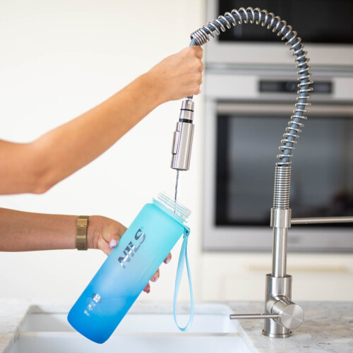 Tritan-Wasserflasche, blau, langlebig, BPA-frei 1