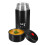 Lunch Thermos 1000ml, Zwart, Isoleerfles 7