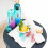 Tritan-Wasserflasche, blau, langlebig, BPA-frei 6