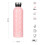 Touristische Wasserflasche, 750 ml, Rosa 2