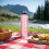 Touristische Wasserflasche, 750 ml, Rosa 3