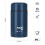 Lunch Thermos 1000ml, Blue, Insulated Flask 2