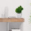 Rabbit Shape Insert Rabbit Simulation Green Insert Potted Easter Bunny Suitable For Easter Decoration Indoor Desk Style (3D Style) 4