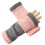 Gants tricotés sans doigts patchwork brodés de chat 2
