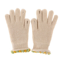 Women's Knit Solid Gloves, Wrist-Length, 1 Pair