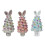 Veilleuse LED Lapin de Pâques à brancher, blanche 2
