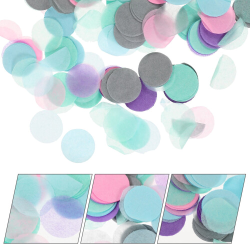 Assorted Colour Paper Confetti for Wedding & Party Decor 2