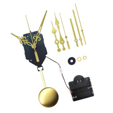 Quarz-Uhrwerk mit Pendel und Glockenspiel, 1 Set