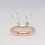 Christmas deer antler ring copper 7 pcs 5