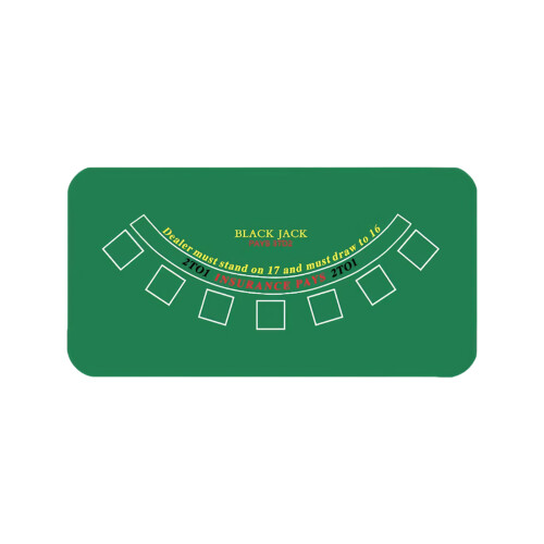 Oversized 1200x600mm Poker Mat Featuring Very Smooth Top And-S
