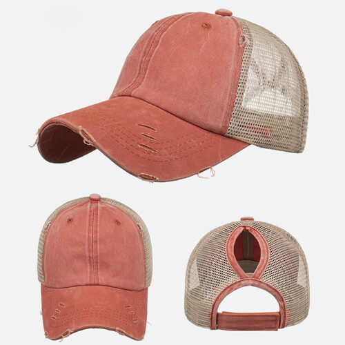 Cappellino da baseball unisex in cotone regolabile
