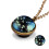 Κολιέ μενταγιόν Glow-in-the-Dark Galaxy Planet – Γυαλί 1