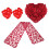 Valentine's Day Decorations Red Rose Petals 2000 Pcs Heart 1