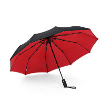 Automatyczny składany parasol dwuwarstwowy, 10 żeber, 105 cm