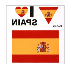 Creative Football Game Flag Sticker Sport Theme-WQ0009