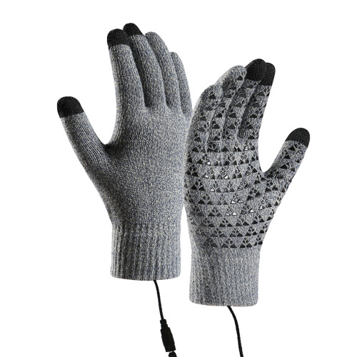 USB-verwarmde winterhandschoenen, instelbare warmte, touchscreen