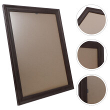 Coffee Wood Picture Frame A3 Wall Mount