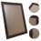 Coffee Wood Picture Frame A3 Wall Mount 1