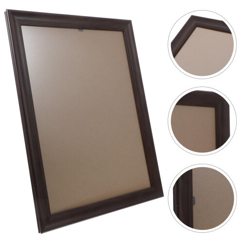 Coffee Wood Picture Frame A3 Wall Mount