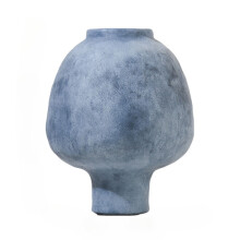Vaso in ceramica per arredamento in stile rustico - 1 pezzo