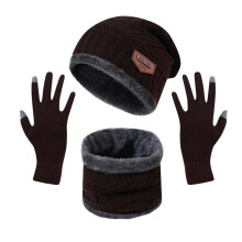 3-teiliges Winter-Set: Mütze, Schal, Handschuhe