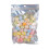 50 œufs de Pâques en mousse multicolores 2x2,5cm 1