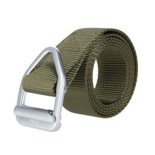 Tactical Belt, Green, 125cm, Durable Nylon