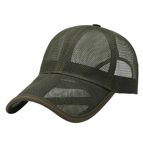 Gorra de béisbol de malla para hombre – Ajustable, transpirable y