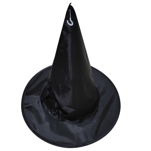 Black Witch Hat for Halloween Outdoor Use12Inches