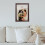 Coffee Wood Picture Frame A3 Wall Mount 4