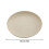 Pratos de plástico reutilizáveis, próprios para lava-louças, 25 cm (10 polegadas) 3