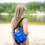 Foldable Tourist Mat, Aluminum Edge, 195 cm, Blue 2